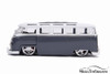 1962 Volkswagen Bus, Gray with White - Jada 99024 - 1/24 scale Diecast Model Toy Car