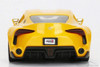Toyota FT-1 Concept, Yellow - Jada 98554DP1 - 1/24 Scale Diecast Model Toy Car