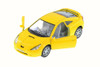 Toyota Celica, Yellow - Kinsmart 5038D - 1/34 Scale Diecast Model Toy Car