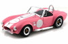 1965 Shelby Cobra 427 S/C Convertible, Pink w/ - Shelby  SC114 - 1/18 Scale Diecast Model Toy Car