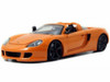 Porsche Carrera GT convertible, Orange - Jada Toys 96955 - 1/24 scale Diecast Model Toy Car
