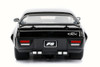 Dom's Plymouth GTX, Black - Jada 98292 - 1/24 Scale Diecast Model Toy Car