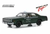 1976 Plymouth Fury Taxi Checker Cab, Beverly Hills Cop - Greenlight 86566 - 1/43 scale Diecast Car