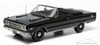 1967 Plymouth Belvedere GTX Convertible, Black - Greenlight 19007 - 1/18 scale Diecast Model Toy Car