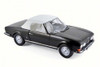 1971 Peugeot 504 Cabriolet Convertible, Black - Norev 184784 - 1/18 Scale Diecast Model Toy Car