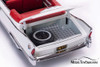 1960 Plymouth Fury, White w/ Red - Sun Star 5403W - 1/18 Scale Diecast Model Toy Car