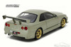 1999 Artisan Nissan Skyline GT-R R34, Millennium Jade - Greenlight 19033 - 1/18 Scale Diecast Model Toy Car