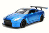 Brian's Nissan Ben Sopra GT-R, Candy Blue - JADA Toys 98271 - 1/24 Scale Diecast Model Toy Car