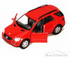 Mercedes Benz ML-Class SUV, Red - Kinsmart 5309DD - 5&quot; Diecast Model Toy Car (Brand New, but NOT IN BOX)