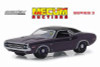 1971 Dodge HEMI Challenger R/T, Plum Crazy - Greenlight 37170D/48 - 1/64 Scale Diecast Model Toy Car