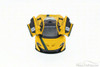 McLaren P1 with Prints, Yellow - Kinsmart 5393DF - 1/36 Scale Diecast Model Toy Car