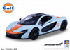 McLaren P1, Gulf Oil - Motormax 79642/16D - 1/24 scale Diecast Model Toy Car