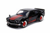 1974 Mazda RX-3, Glossy Black with Red - Jada 30717 - 1/24 scale Diecast Model Toy Car
