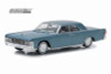1965 Lincoln Continental Hard Top, Gray Metallic - Greenlight 86329 - 1/43 scale Diecast Model Toy Car
