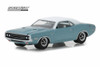 1970 Dodge Challenger Western Sport Special, Blue - Greenlight 29986/48 - 1/64 scale Diecast Car