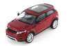 Land Rover Range Rover Evoque SUV w/ Sunroof, Red - Welly 24021WR - 1/24 Scale Diecast Model Toy Car