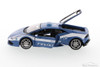 Lamborghini Huracan Polizia, Blue - Showcasts 34511 - 1/24 Scale Diecast Model Toy Car (Brand New, but NOT IN BOX)