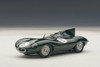 Lemans 1955 Jaguar D-Type Race Car (Hawthorne/Bueb), Black - Auto Art 65586 - 1/43 Scale Collectible Diecast Replica