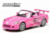 Honda S2000, Pink - Greenlight 86225 - 1/43 Scale Diecast Model Toy Car