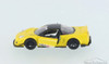 2002 Honda NSX Wide Body, Yellow - Jada 98561DP1 - 1/32 Scale Diecast Model Toy Car