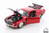 1970 Ford Mustang Boss 429 Hard Top, Red - Jada 31649DP1 - 1/24 scale Diecast Model Toy Car