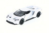 2017 Ford GT, White - Kinsmart 5391D - 1/38 Scale Diecast Model Toy Car (Brand New, but NOT IN BOX)