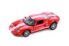 2006 Ford GT, Red - Kinsmart 5092D - 1/36 scale Diecast Model Toy Car (Brand New, but NOT IN BOX)
