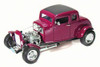 1932 Ford Hot Rod, Purple - Motor Max 73172 - 1/18 Scale Diecast Model Toy Car
