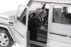Mercedes-Benz G Class Wagon Hard Top, Silver - Welly 24012/4D - 1/24 scale Diecast Model Toy Car
