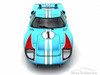 1966 Ford GT-40 MK II #1, Gulf Blue w/ White Stripes - Shelby SC411 - 1/18 Scale Diecast Car