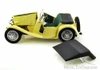 1947 MG TC Midget Convertible, Yellow - Yatming 92468 - 1/18 Scale Diecast Model Toy Car