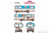 National Lampoon's Christmas Vacation Condor II RV,-  33100A - 1/64 Scale Diecast Model Toy Car