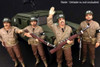 WWII Military Police Figure #3 - American Diorama 77416 - 1/18 Scale Diecast Model Toy Car