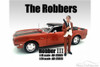 The Robbers Robber III, Red - American Diorama 23923 - 1:24 Scale Hand Painted Diorama Accessory