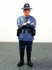 State Trooper Tim, Blue - American Diorama 16108 - 1:18 Scale Hand Painted Diorama Accessory