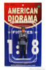 State Trooper Tim, Blue - American Diorama 16108 - 1:18 Scale Hand Painted Diorama Accessory