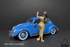 Partygoers Figure V, Light Brown - American Diorama 38325 - 1/24 scale Figurine - Diorama Accessory