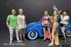 Partygoers Figure V, Light Brown - American Diorama 38225 - 1/18 scale Figurine - Diorama Accessory