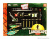 Hobby Gear Landscape Service- Garage Diorama Acc Set 18432-1/24 scale diecast car diorama accessory