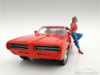 Hanging Out Wendy Figure, Pink - American Diorama 23954 - 1/24 Scale Diecast Hobby Accessory