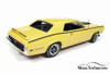 1970 Mercury Cougar Eliminator Hard Top, Yellow - Auto World AMM1155 - 1/18 scale Diecast Model Toy Car