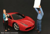 Camera Crew II 'Crew Holding Reflector' - American Diorama 77428 - 1/18 Scale Diecast Model Toy Car