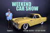 Weekend Car Show Figure I, Brown & Blue - American Diorama 38209, 1/18 Figurine - Diorama Accessory