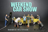 Weekend Car Show Figure I, Brown & Blue - American Diorama 38209, 1/18 Figurine - Diorama Accessory