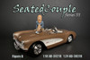 Seated Couple Series III Figure B 38218 - 1/18 scale Figurine - Diorama Accessory
