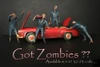 Zombie Mechanic I, Blue - American Diorama 38197 - 1/18 scale Figurine - Diorama Accessory