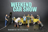 Weekend Car Show Figure V, Blue & Gray - American Diorama 38213 - 1/18 Figurine - Diorama Accessory