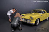 Weekend Car Show Figure IV - American Diorama 38212, 1/18 Scale Figurine, Diorama Accessory