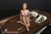 Bikini Girl September, Violet - American Diorama 38173 - 1/18 scale Figurine - Diorama Accessory
