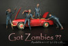 Zombie Mechanic IV, Blue - American Diorama 38200 - 1/18 scale Figurine - Diorama Accessory